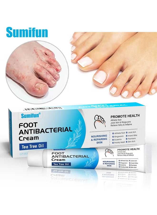 Foot Antibacterial Cream,Athlete's Foot Odor Foot Cream, Antifungal Cream,